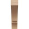 Ekena Millwork 5-inch W x 16-inch D x 22-inch H Balboa Rough Cedar Woodgrain TimberThane Knee Brace, Primed BRCUR05X16X22BOARCPR - alternate 4